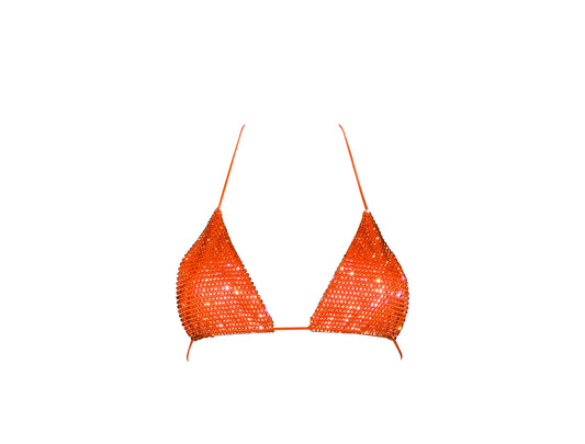 CELESTE BIKINI TOP - ORANGE