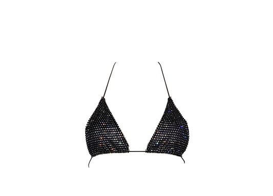 CELESTE BIKINI TOP - BLACK